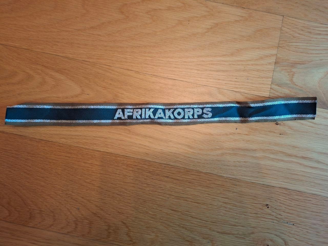 Uniformi: Ärmelband Afrikakorps – Usato da Buchs SG venduto da Graf_Rudolf 1
