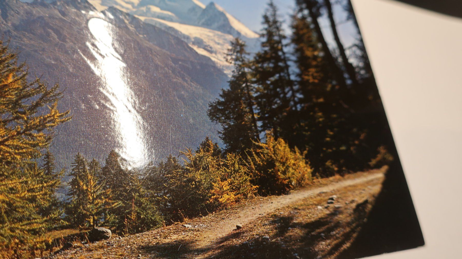 Cartes postales: Moosal Wallis Balfrin und Mischabel  1970 – D'occasion à Cormoret par Pascalll2001 2