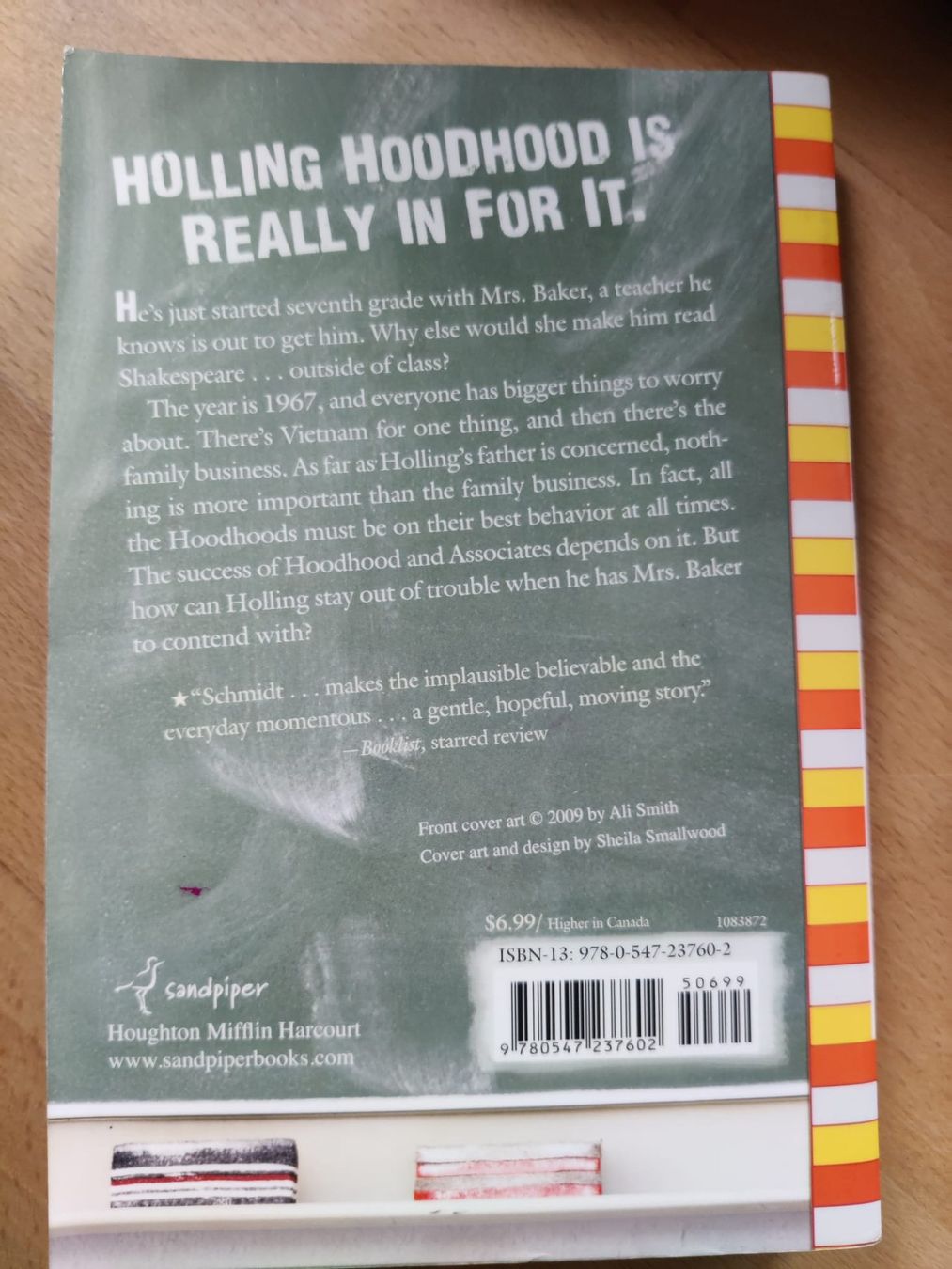 Libri: The Wednesday Wars by Gary D. Schmidt: witty and compelling – Usato da Wil SG venduto da Natundmatt 1