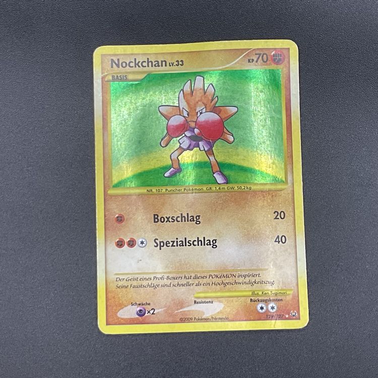 Platin - Nockchan Hoko 129/127 Rare Secret Rare Ab 1 (Gebraucht) in ...
