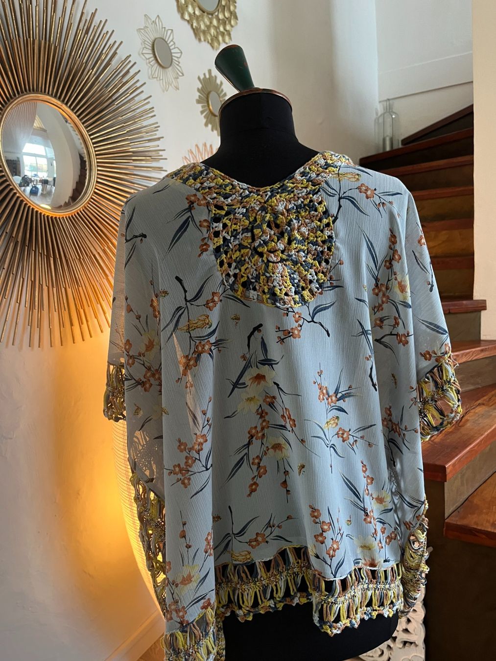 Altro in Moda donna: Top Poncho NATURA – Nuovo (secondo la descrizione) da Seiry venduto da vanille08 4