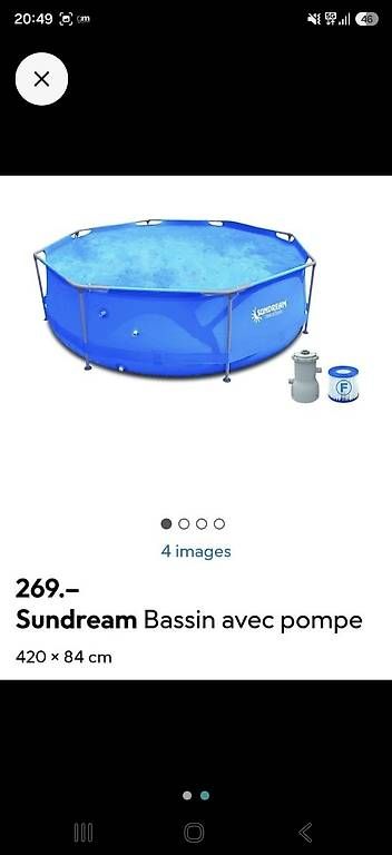 Piscine: Piscine 420 × 84 – Usato da Yverdon-les-Bains venduto da adr_kl8v 1