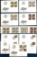 1989 Pro Patria FDC Viererblock - Einzel - FDC - 4er ET .