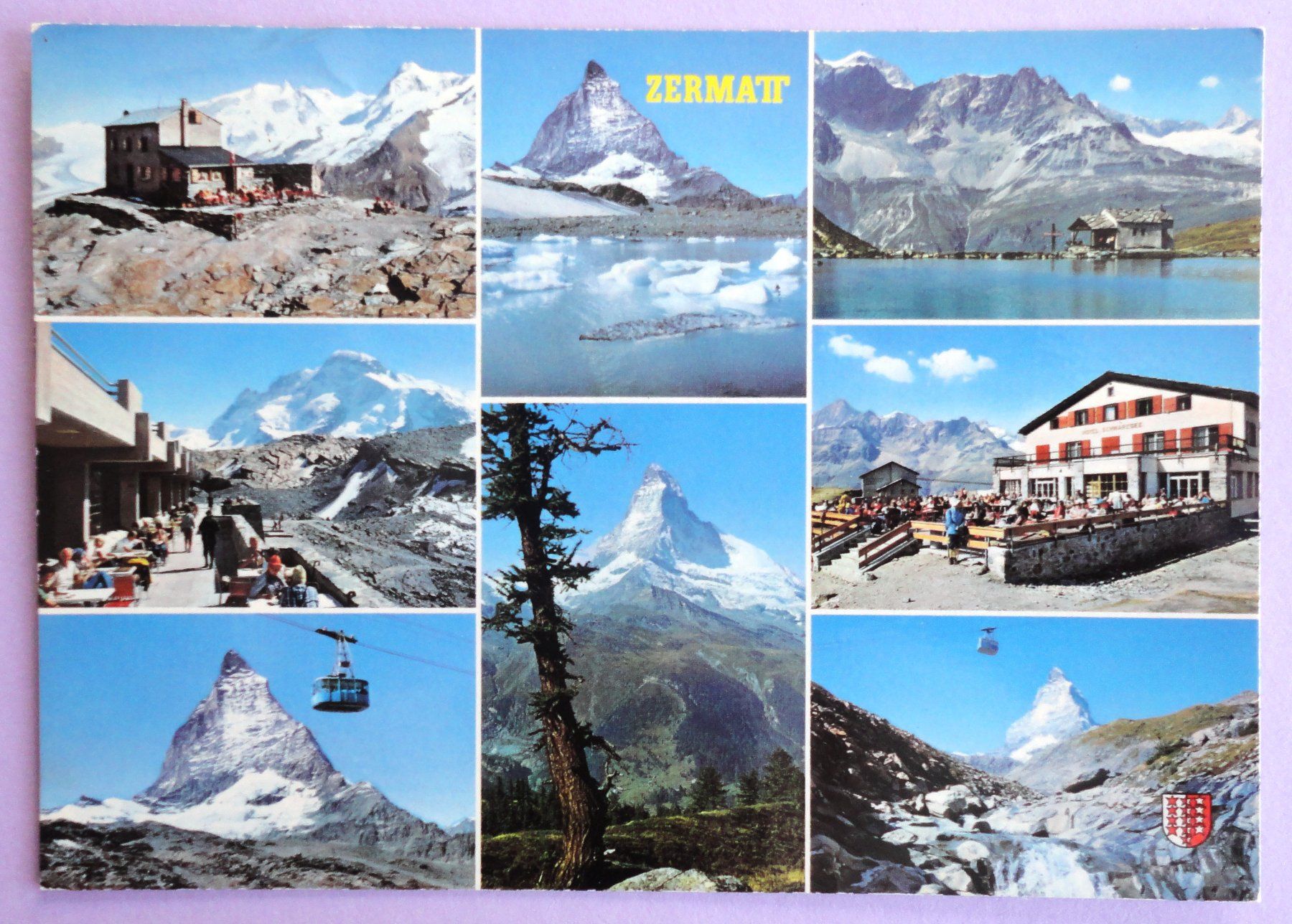 Cartoline postali: Zermatt – Usato da Fétigny venduto da Billy2miny