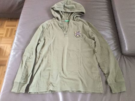 langarm Shirt mit Kapuze