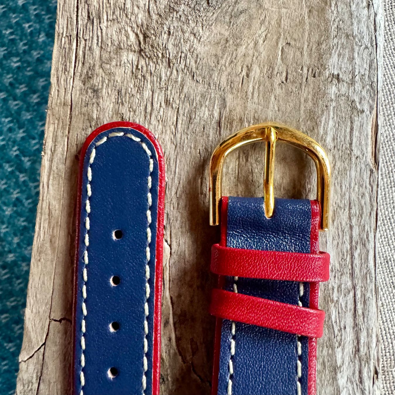Bracciali & Braccialetti: 18mm Edelweiss Watch Strap Navy Blue – Nuovo (secondo la descrizione) da Arzier-Le Muids venduto da Avanna 3