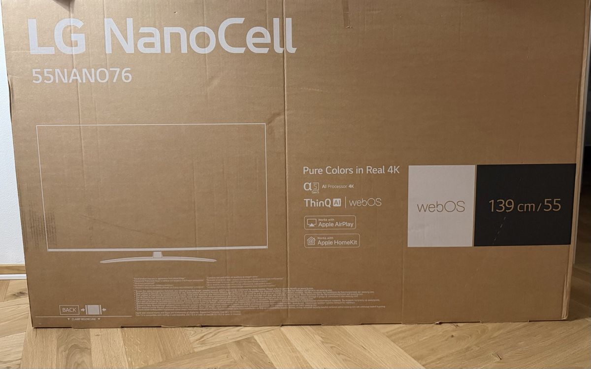 LG Televisori: TV - LG NanoCell 55NANO76 – Usato da Biel/Bienne venduto da Mulan08 1
