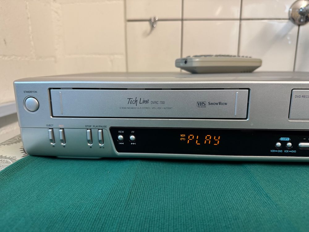 Techline dvrc700 vhs dvd recorder (Gebraucht) in Zunzgen für CHF 119 ...