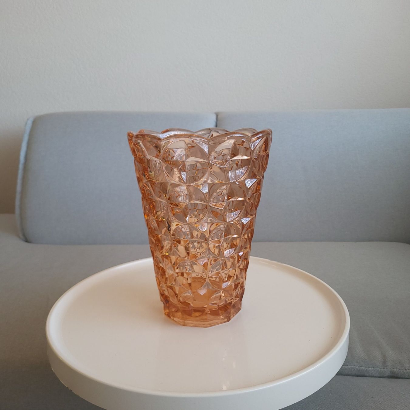 Walther Glas Vasen & Gefässe: 50er J. DDR " Walther-Sachsenglas " Orange Glasvase Luttich – Gebraucht aus Savièse von qm2710 7