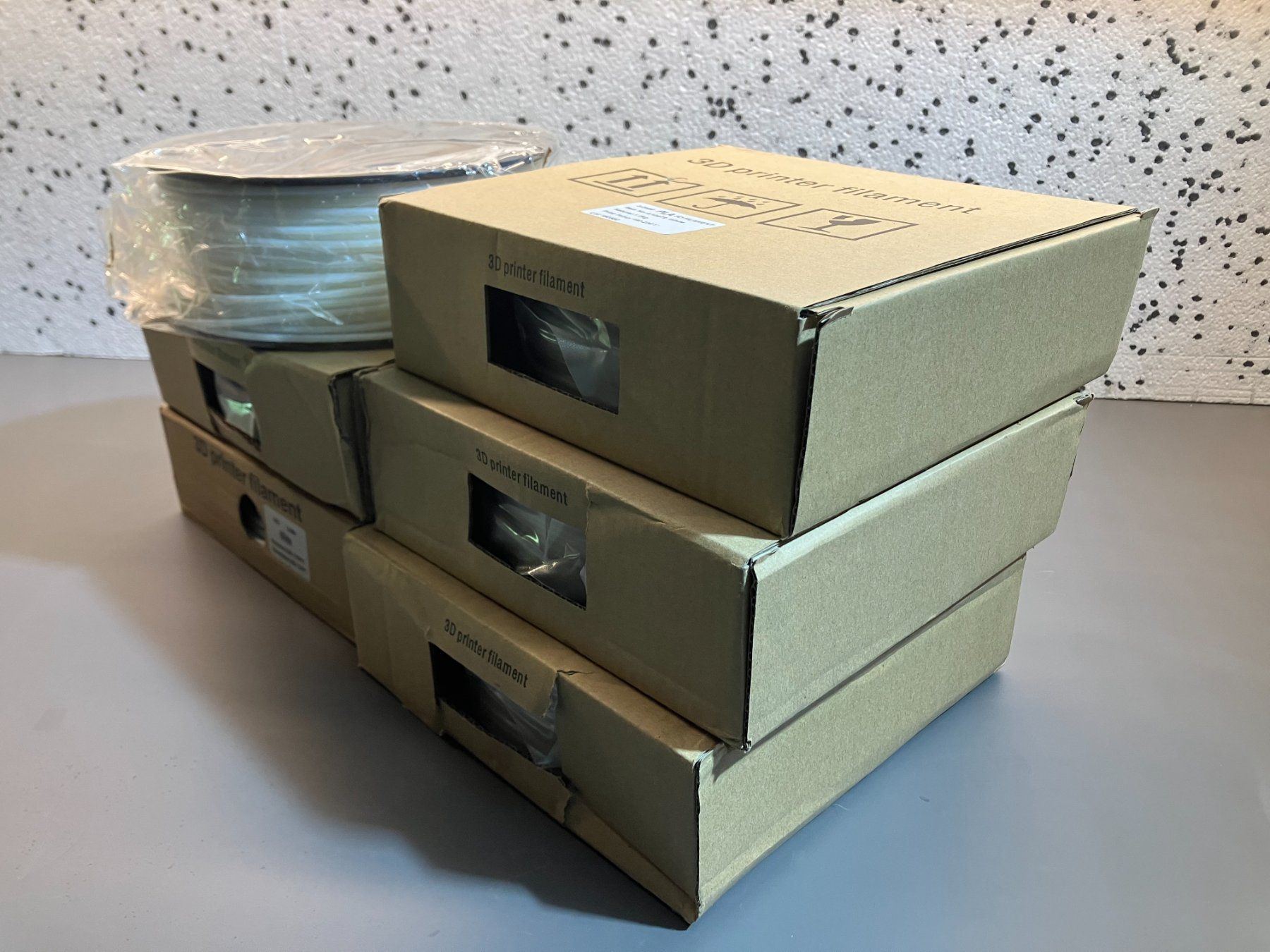 Filamento: Posten 3D Printer Filament 3mm Weiss ab 1.- – Nuovo (secondo la descrizione) da Lichtensteig venduto da Buy24International 2