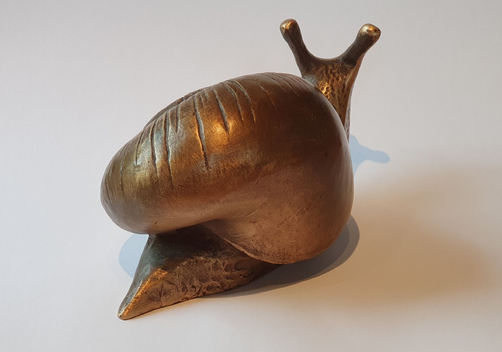 Alle Dekorationen: grosse Schnecke vollplastisch aus Bronzeguss – Neu und originalverpackt aus Dürnten von stefanverkauft 3