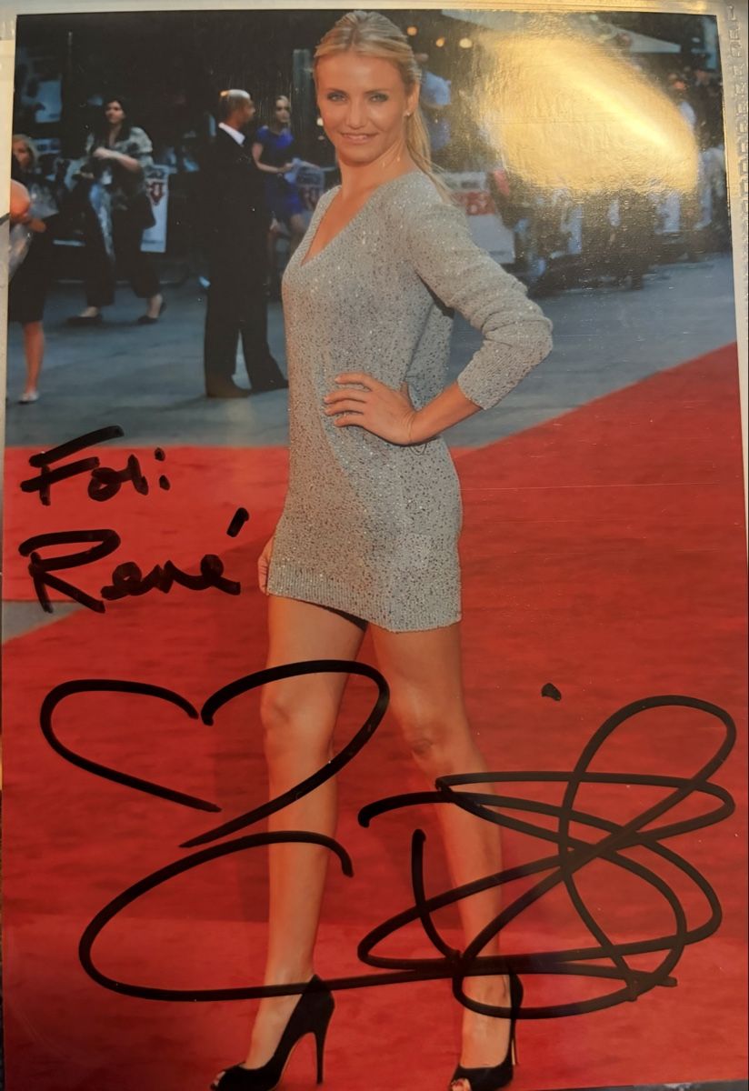 Autographes: Original Autogramm Cameron Diaz mit Widmung – D'occasion à Widnau par Spetz