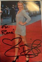 Original Autogramm Cameron Diaz mit Widmung