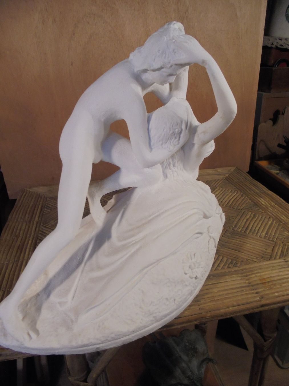 Skulpturen & Statuen: Amor und Psyche - Gruppe 100 jährig – Gebraucht aus Altstätten von antikundart 3