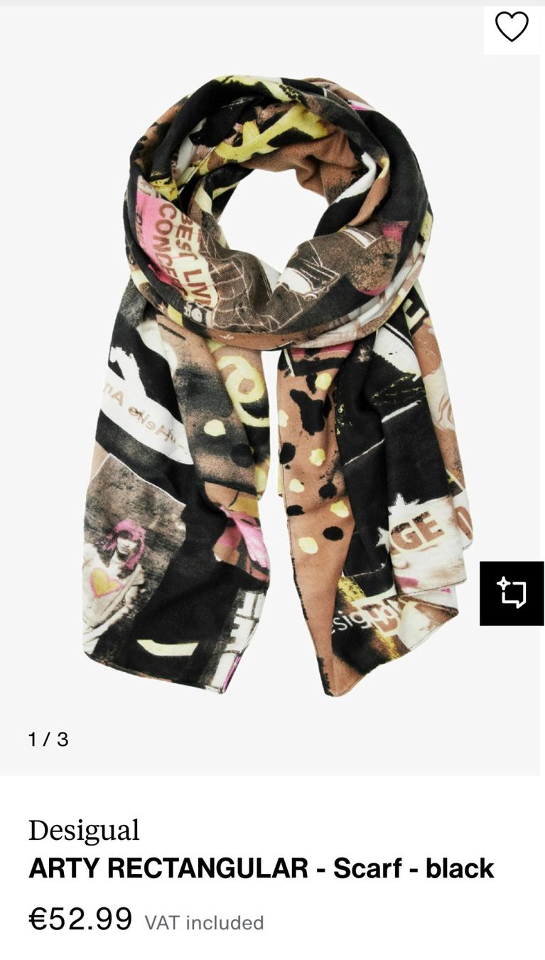 Desigual Foulard & Sciarpe: Desigual Schal Arty – Nuovo e nell'imballaggio originale da Basel venduto da regi_neruda 1