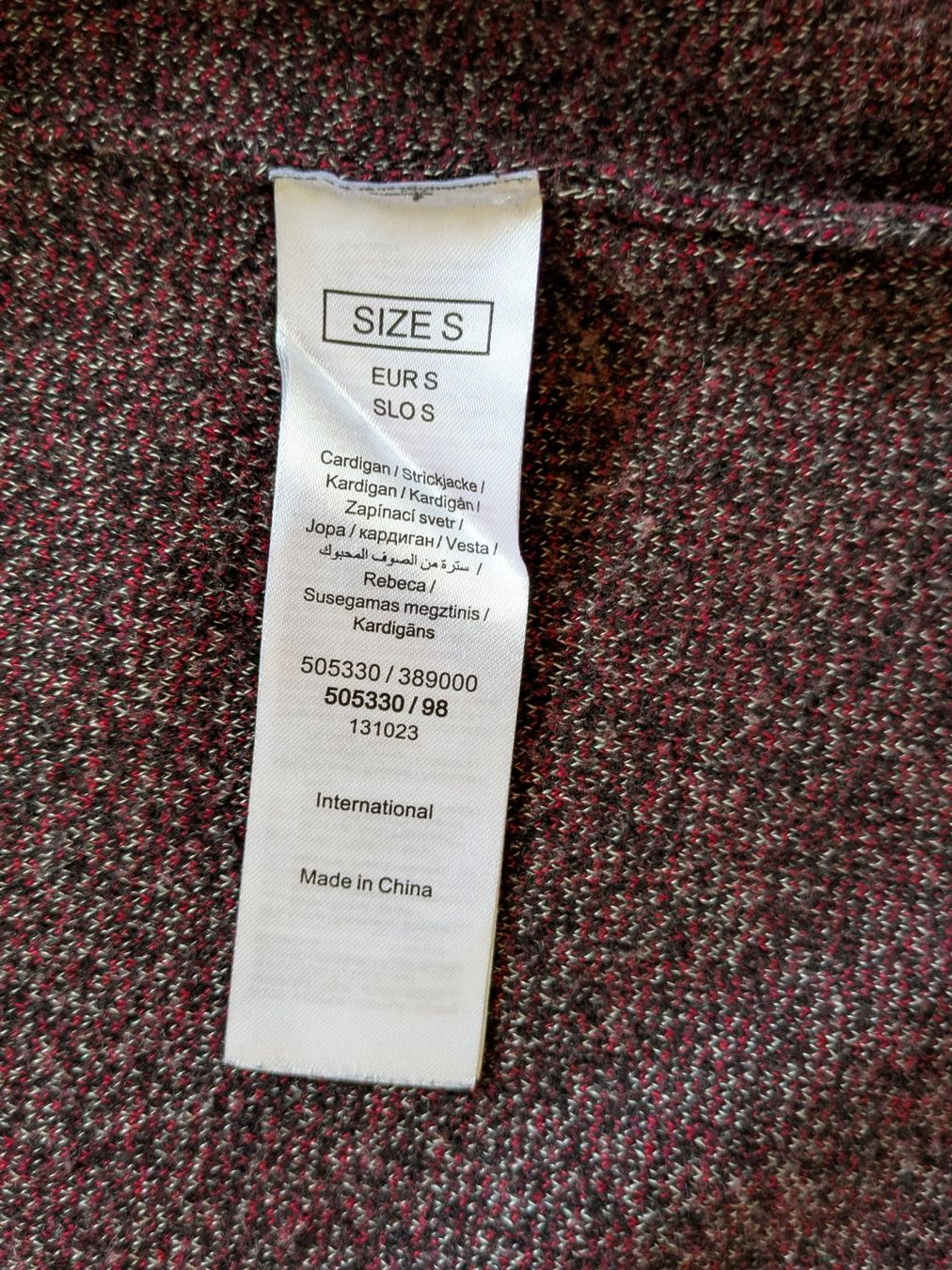 Giacche: Gilet long bordeaux/noir - M – Nuovo (secondo la descrizione) da Orsieres venduto da IndianaJones50a 4