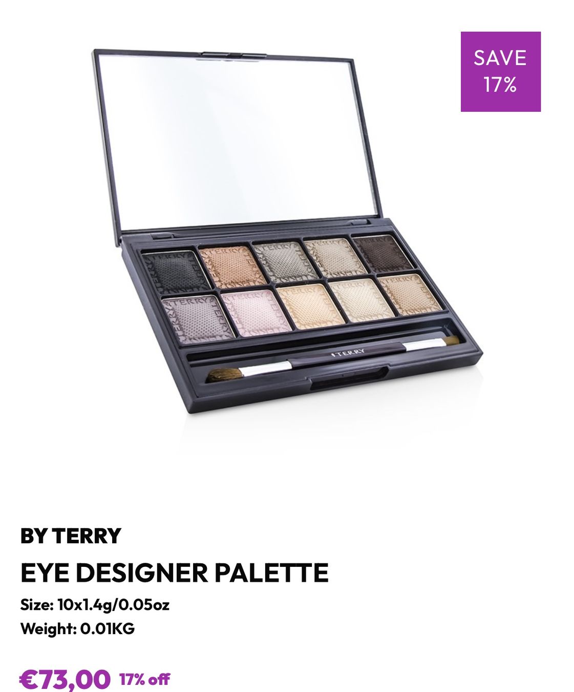 Make-up: BY TERRY / Palette yeux – Nuovo (secondo la descrizione) da Saicourt venduto da Liman25 5