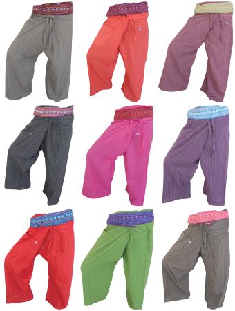 Hose Fischerhose Freizeithose Thailand Rayon Baumwolle NEU