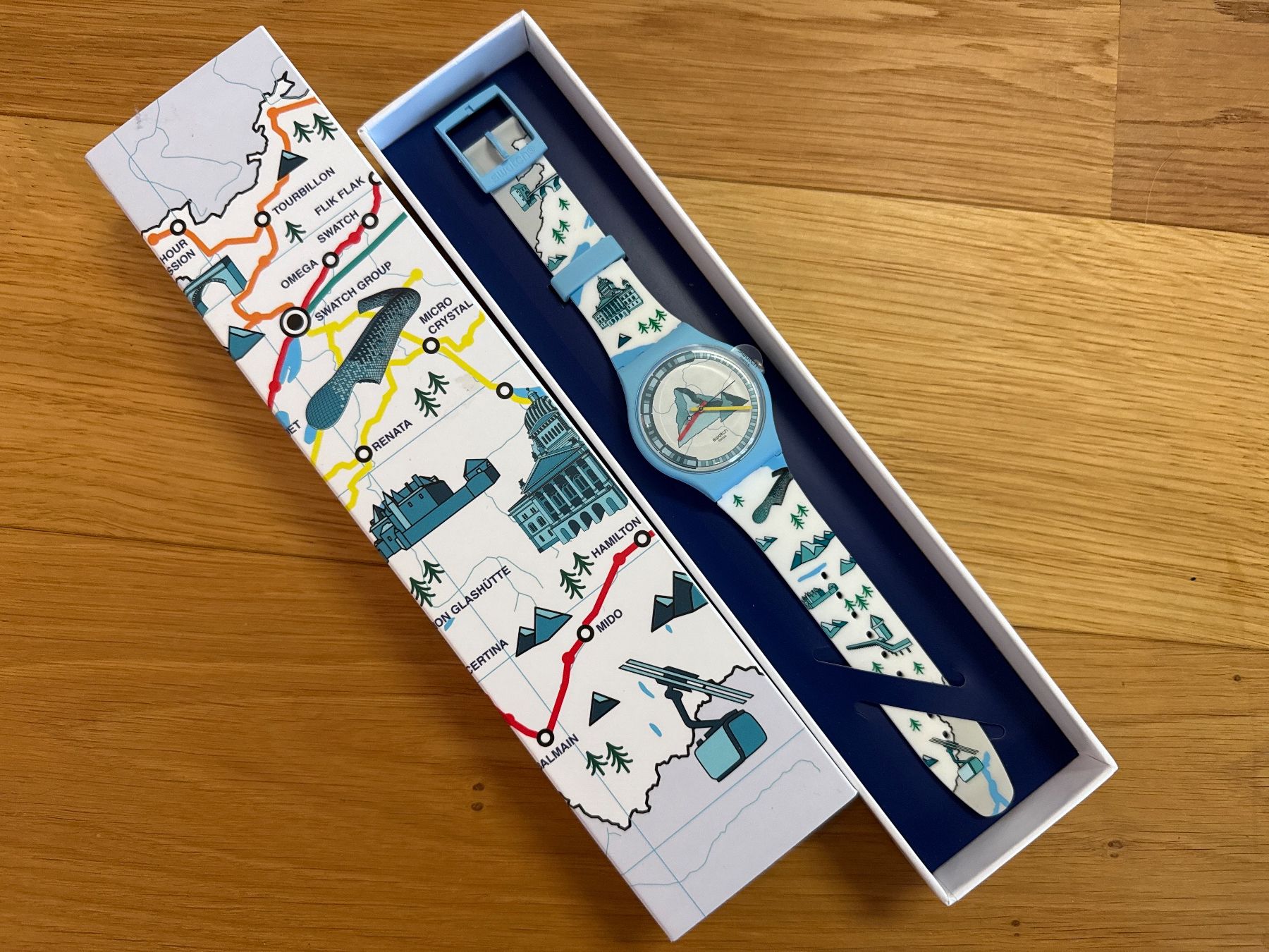 Swatch Orologi: Swatch Uhr Aktionärsgeschenk GV 2024 – Nuovo (secondo la descrizione) da Hägendorf venduto da ama_71 1