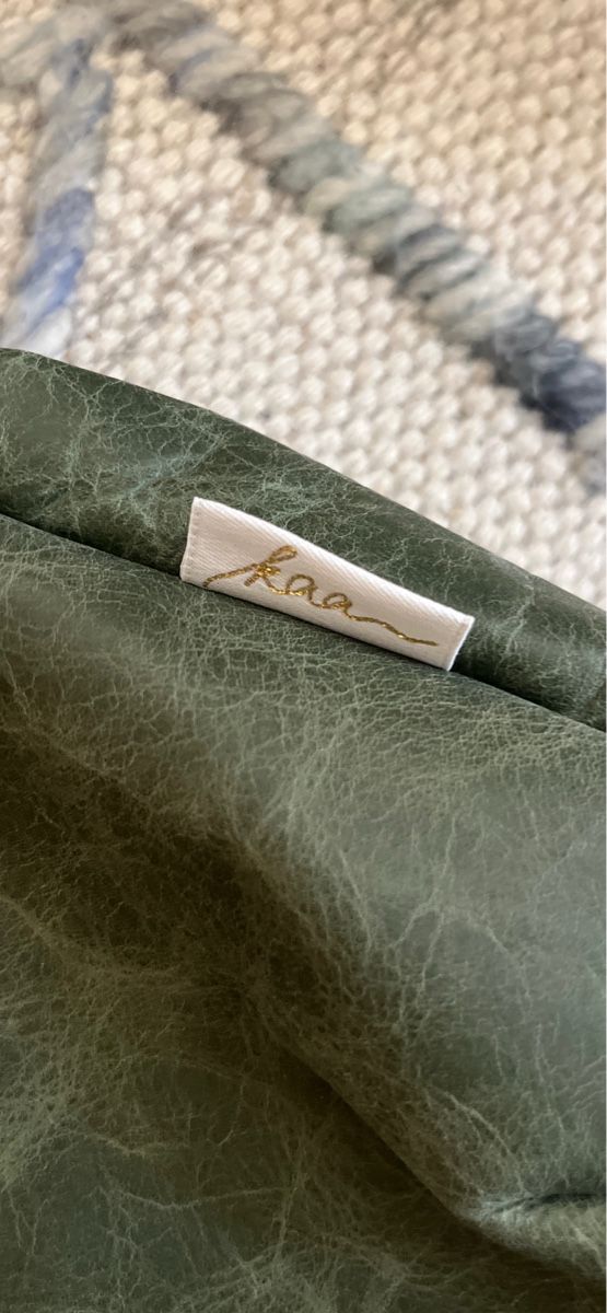Borse da donna: Kaa Berlin Ledertasche grün – Usato da Rheinfelden venduto da Stjarni04 1