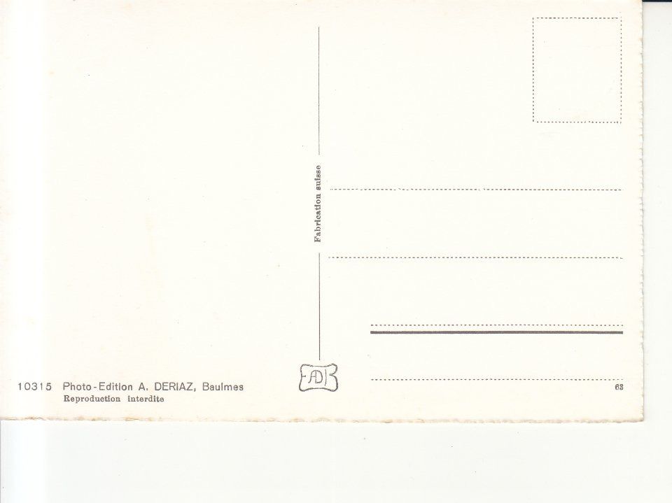 Cartoline postali: Franches Montagnes ca. 1950 – Usato da Bürglen TG venduto da StampGraf 1