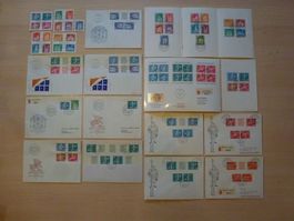Lot ++ Motive Postgeschichte 1960 / 1968
