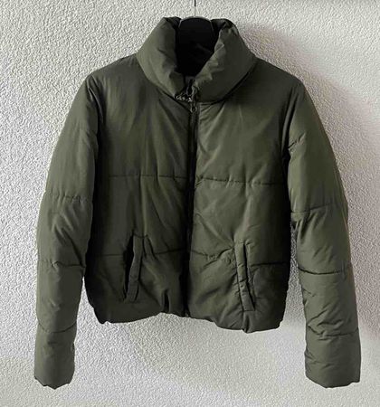 Damen Übergangsjacke olivgrün, kurz Gr. XS