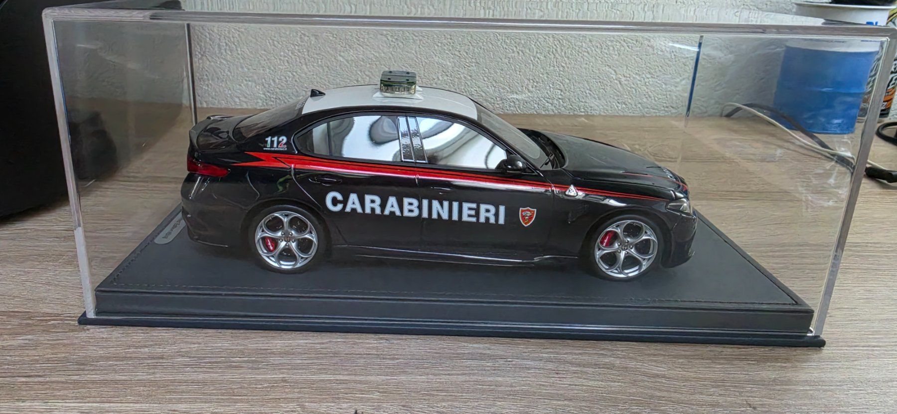 BBR Models Modellini d'auto: Alfa Romeo Giulia QV Carabinieri BBR Model – Nuovo e nell'imballaggio originale da Bellikon venduto da Kekko11 2