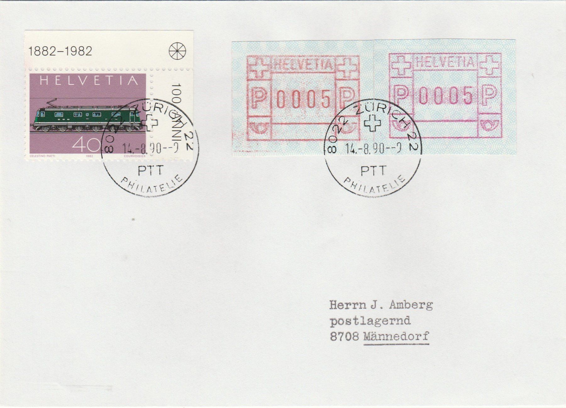 Tous les timbres: Schöner Brief – D'occasion à Oberglatt ZH par Wiedmi6