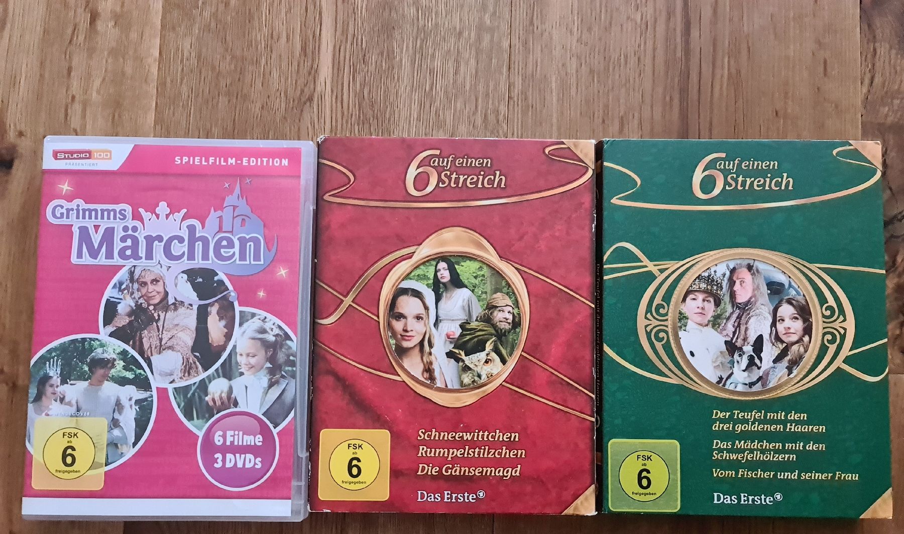 Tutti i DVDs: Grimms Märchen Klassiker DVD Sammlung set – Usato da Wittenbach venduto da Tigerlili 1