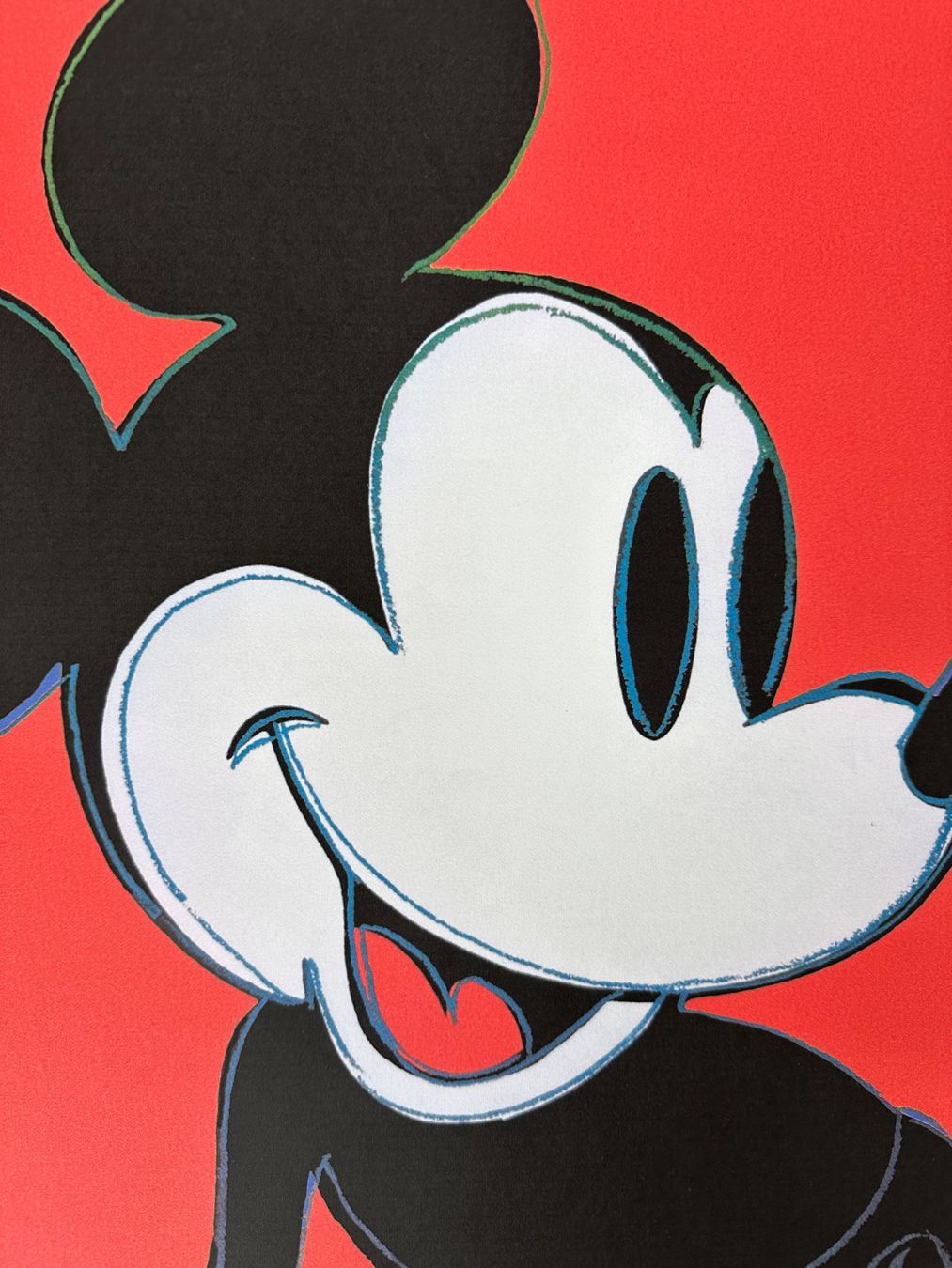 Poster & Bilder: Andy Warhol: Mickey Mouse, POP Art 38/100 – Neu (gemäss Beschreibung) aus Meilen von Smgdesign 5