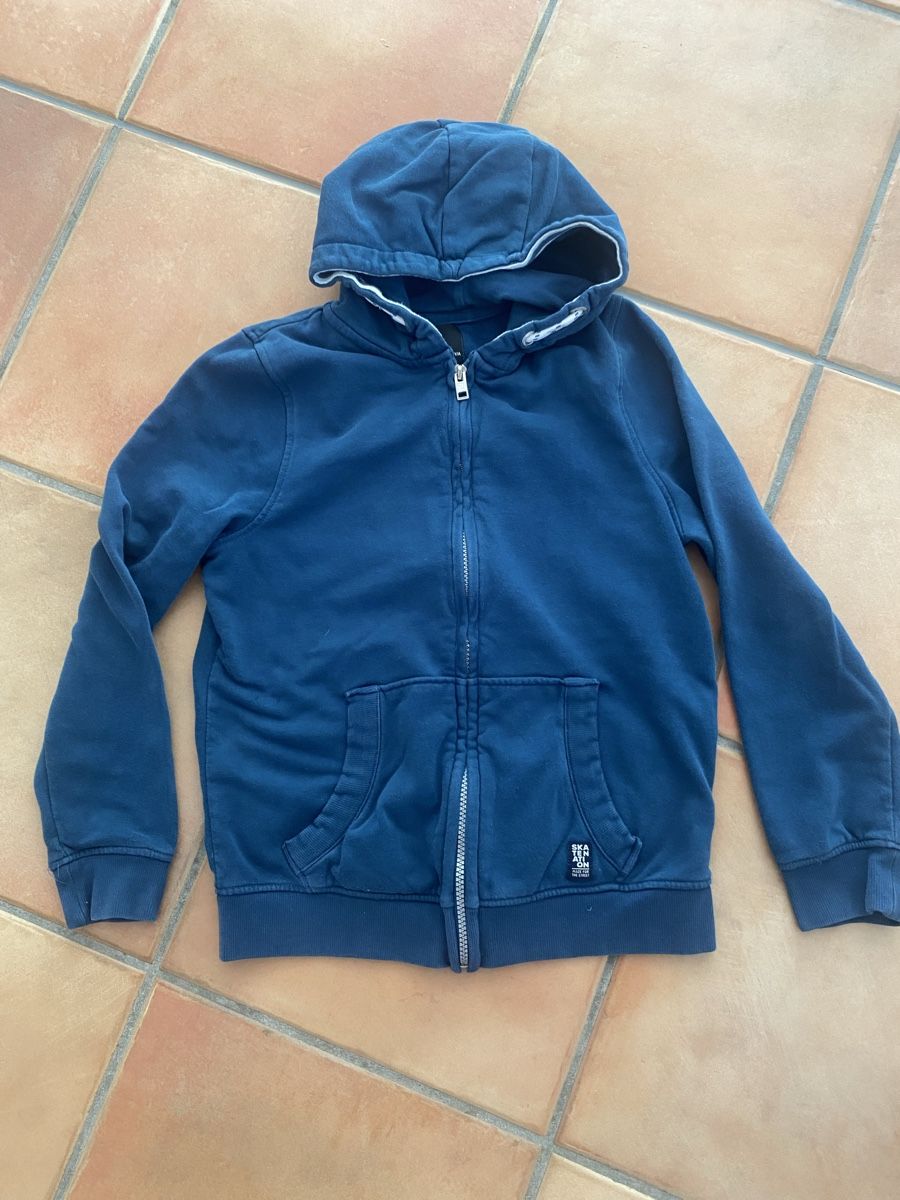 Giacche & Cappotti: Kapuzenjacke, petrol, Gr. 146/152 – Usato da Dornach venduto da Dlimi