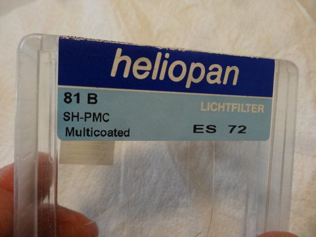 Filtri: HELIOPAN SH-PMC MULTICOTED ES 72MM BEIDE FILTER CLAR- MITBOX – Usato da zürich venduto da ahmad01 2