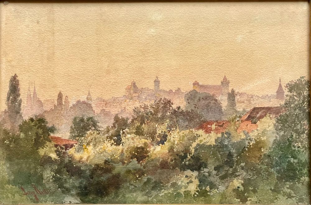 Lorenz Ritter (1822-1921) - Aquarell - signiert | Kaufen auf Ricardo
