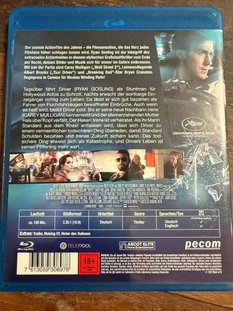 Tutti i DVDs: DRIVE ***** RYAN GOSLING *** EINER DER COOLSTEN FILME..... – Nuovo (secondo la descrizione) da Wollerau venduto da NERO7000 1