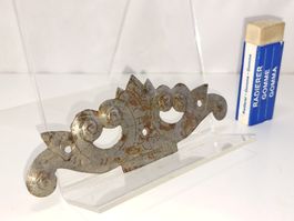 1 antike Barock Zier Ornamentik, Schmiedeisen (LOT1043#MBS3)