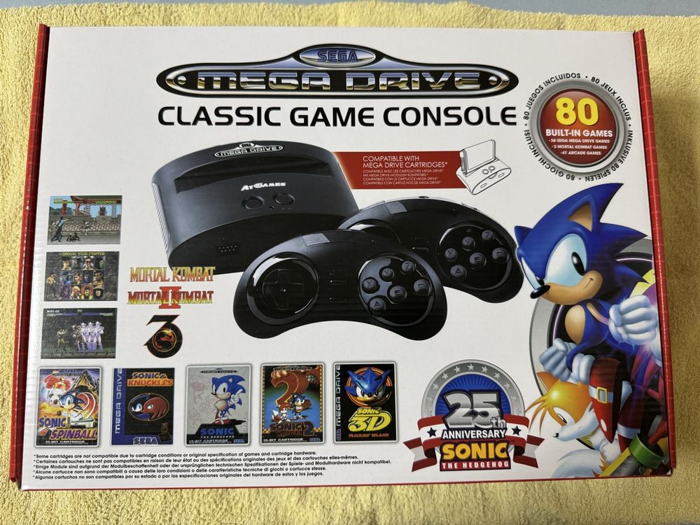 Sega Mega Drive Classic Game Console 80 Spiele | Kaufen auf Ricardo
