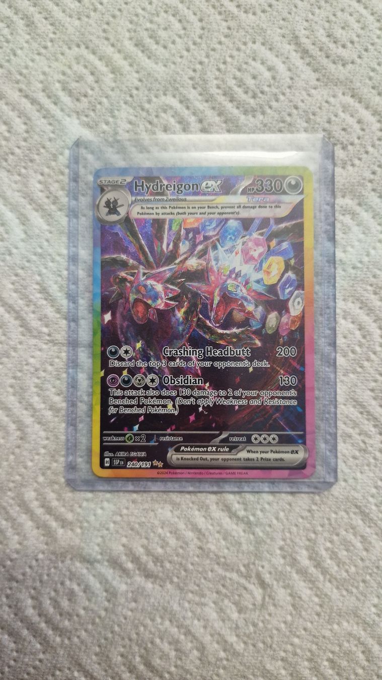 Pokémon Carte collezionabili: Hydreigon EX En 240/191 ab 1.- – Nuovo (secondo la descrizione) da amriswil venduto da 3dworldswiss