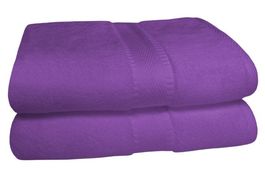 Saunatuch Badetuch Frottee 100x200cm violett