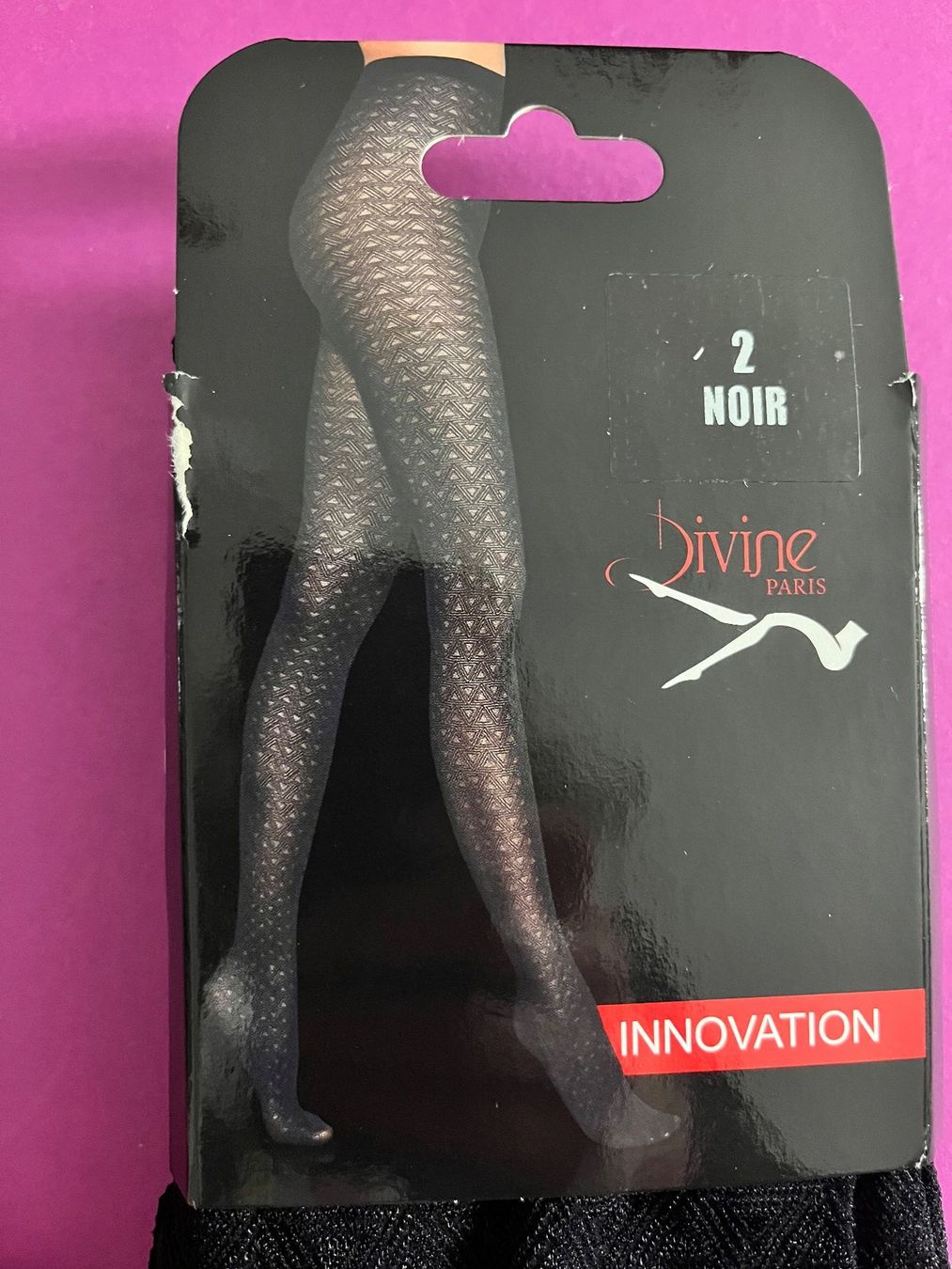 Calze & Collant: Strumpfhose Innovation, Divine Paris, Grösse S,  Musterung – Nuovo e nell'imballaggio originale da Rudolfstetten venduto da gst_g7xl