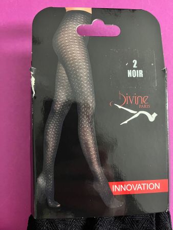 Strumpfhose Innovation, Divine Paris, Grösse S,  Musterung