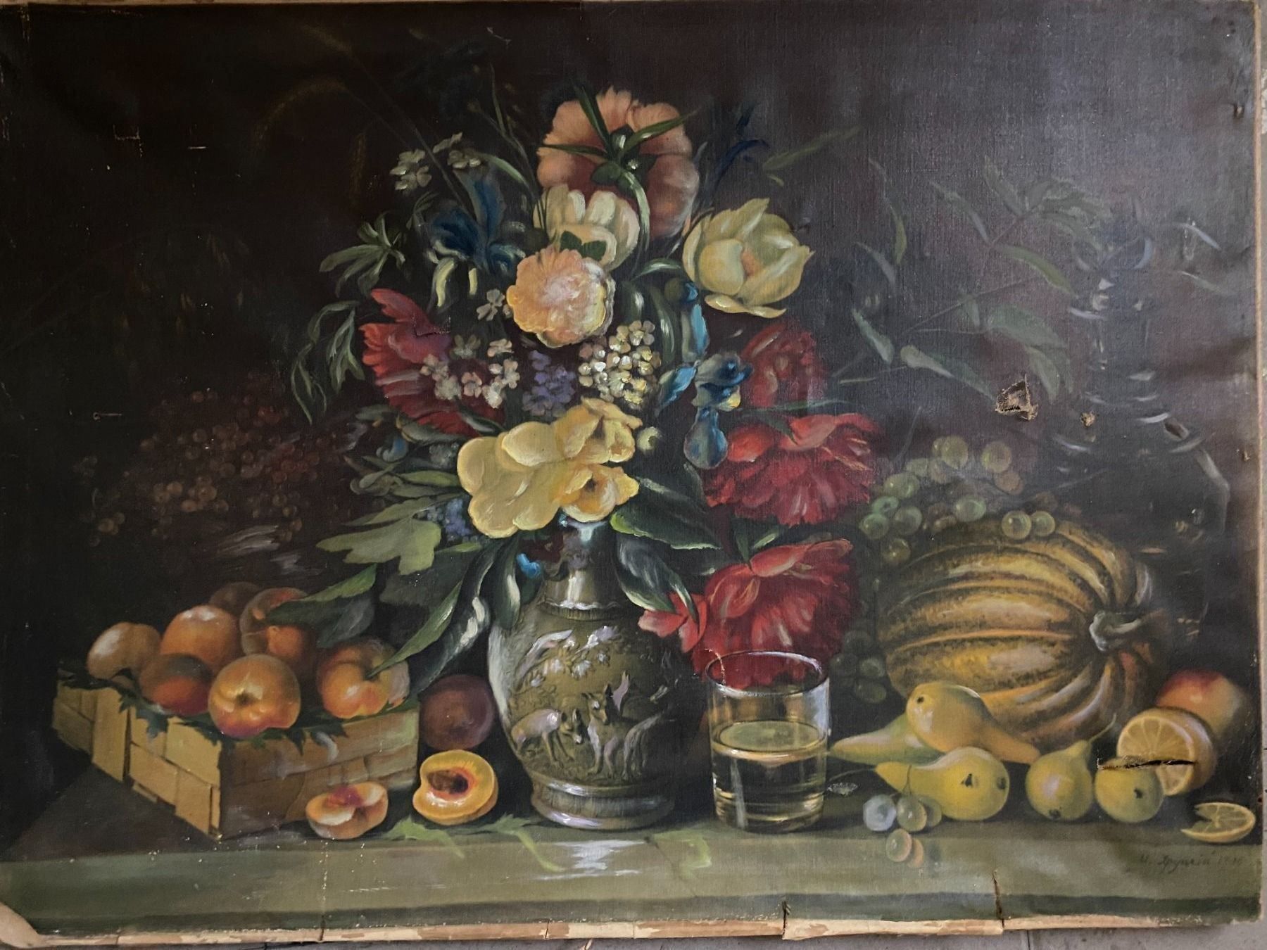 Tableaux: Antik bild still leben – D'occasion à Liestal par marieugenia 1