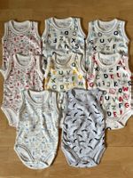 8 Bodys, Gr. 68 (6 Monate), NEU, Restposten