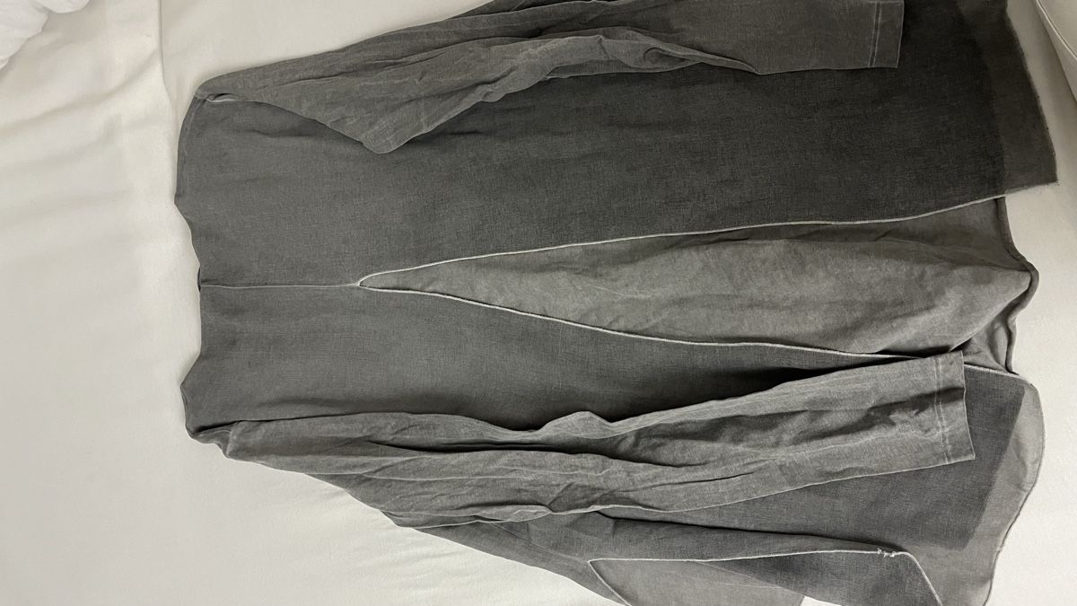 Camicette: Tigha Shirt Grau Baumwolle Gr. M – Nuovo (secondo la descrizione) da Kirchberg SG venduto da lar_8mw6 1