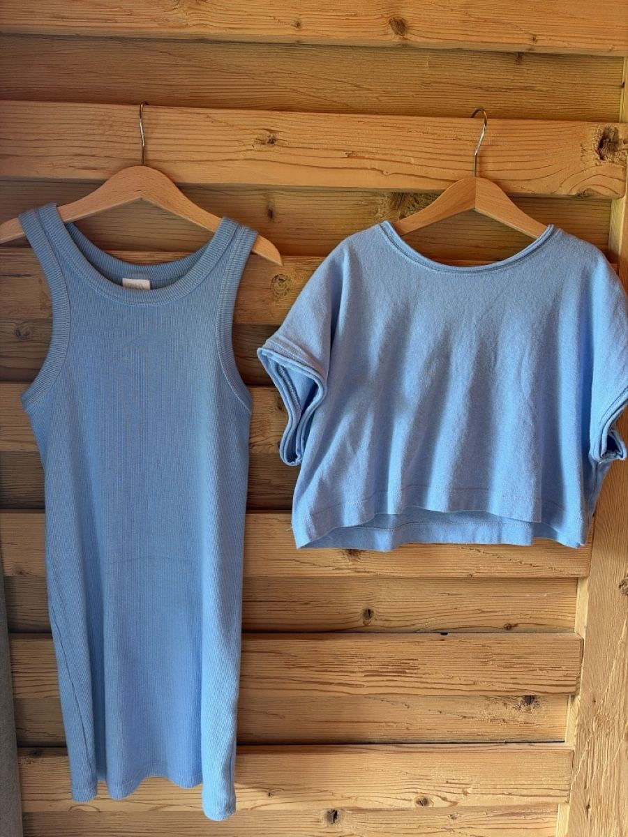 Zara Kleider & Röcke: Kleid mit Shirt Gr. 140 Zara – Neu (gemäss Beschreibung) aus Saanenmöser von ballerinas