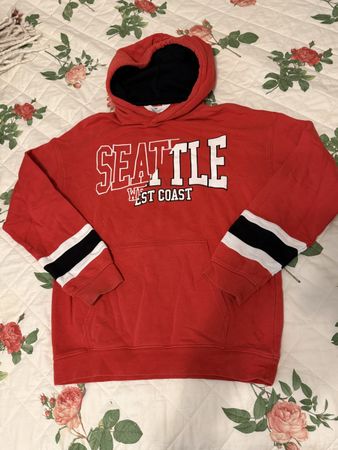 H&M Kapuzenpullover rot Seattle Grösse 158/164 gebraucht