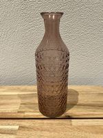 Vase altrosa mit Muster