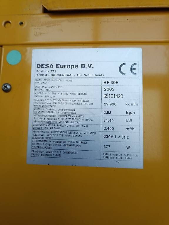 Radiateurs: Warmluftheizung MASTER mit Heizöltank – D'occasion à Pailly par Papichel 2