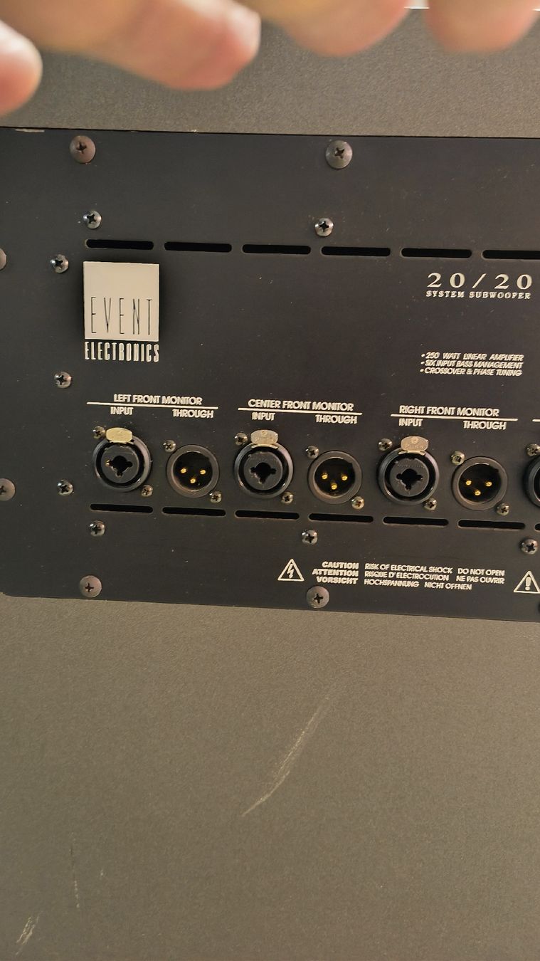 Lautsprecher: Event Electronics 20/20 System Subwoofer aktiver Subwoofer – Defekt aus Bennwil von Rock-Racer 3