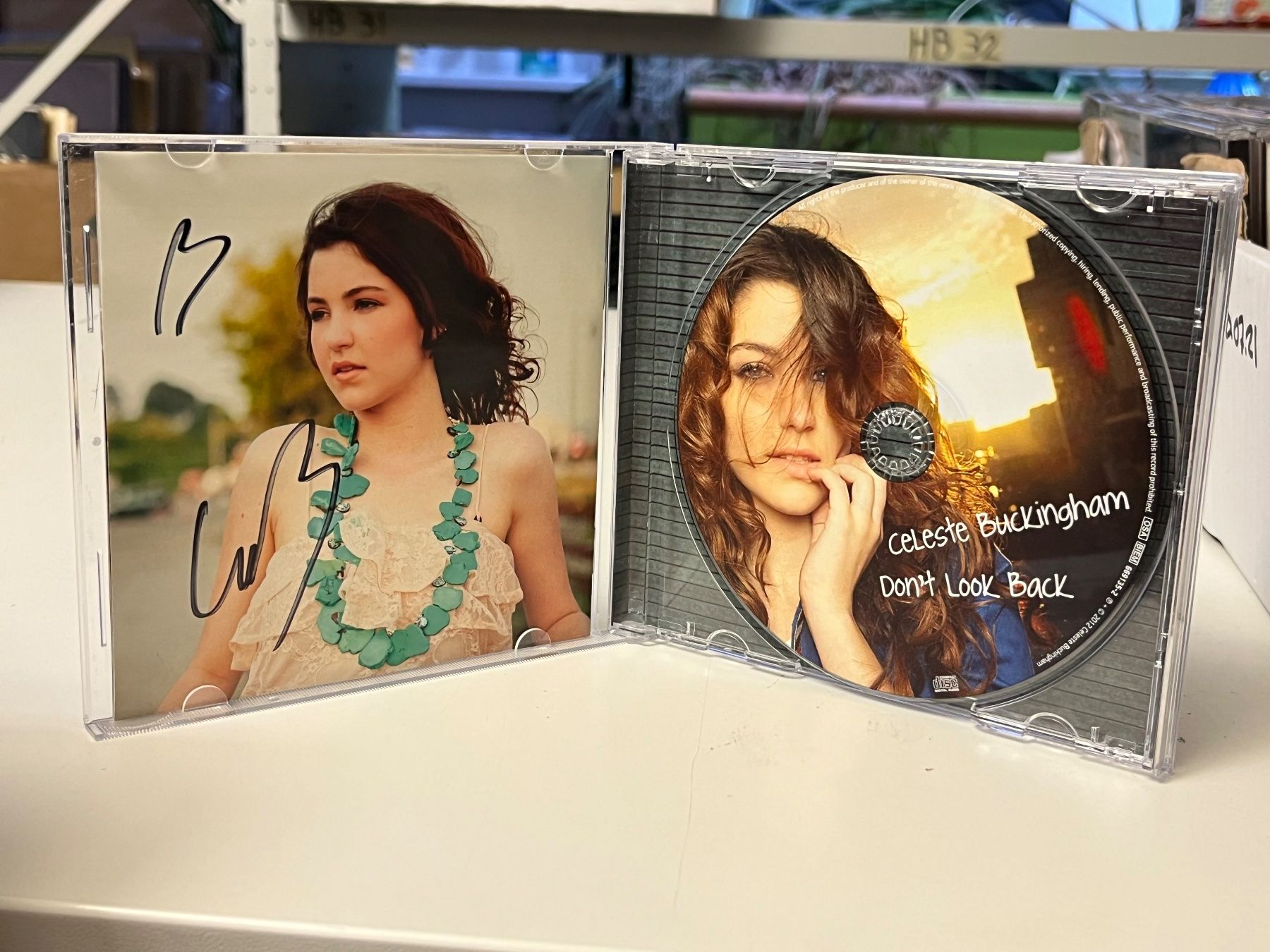 CDs: Celeste Buckingham - Don't Look Back - Rare Signed! - SRA03D – Neuf (Voir description) à Küsnacht ZH par pdproject 2